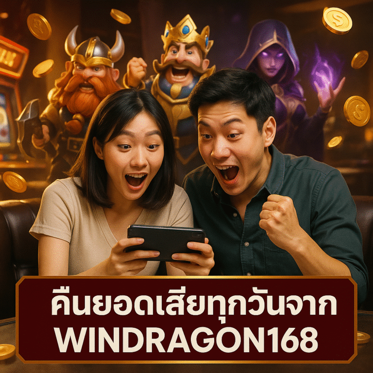 คืนยอดเสียทุกวันจาก WINDRAGON168