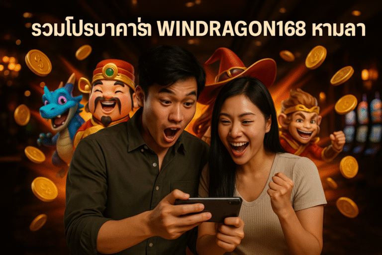 รวมโปรบาคาร่า WINDRAGON168 ห้ามพลาด