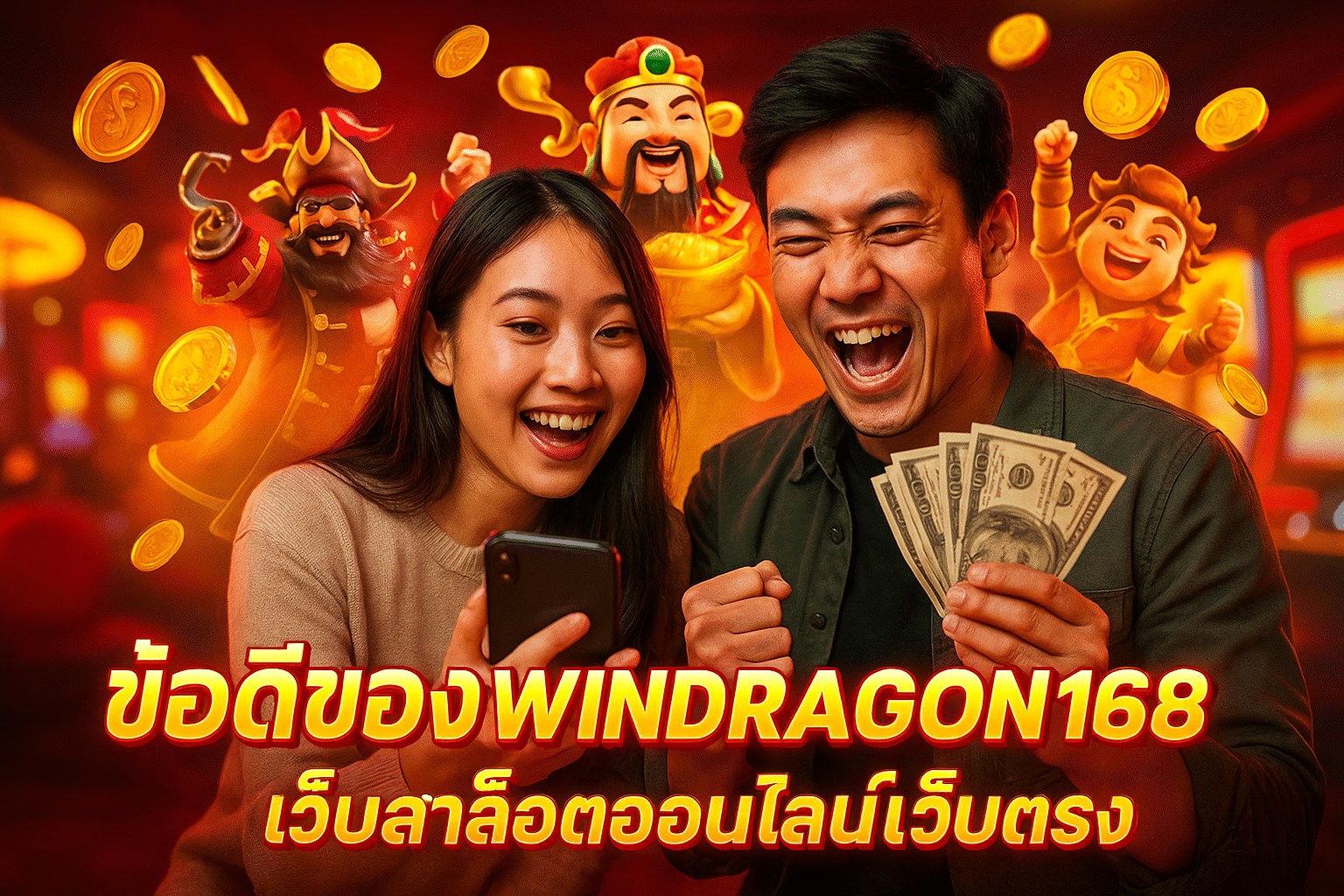 ข้อดีของ WINDRAGON168 เว็บสล็อตออนไลน์เว็บตรง | ปลอดภัย ถอนเร็ว รองรับวอเลท