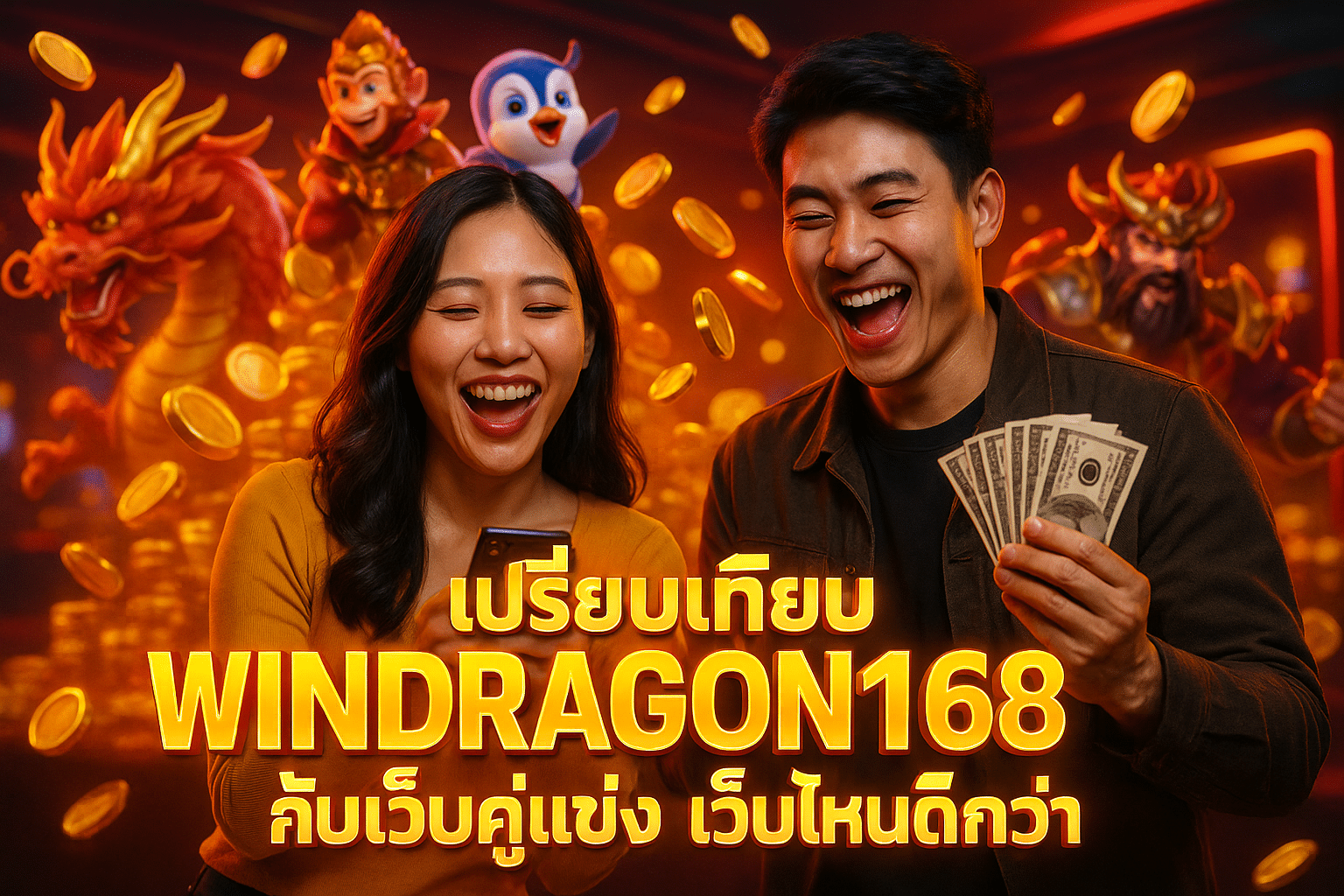 เปรียบเทียบ WINDRAGON168 กับเว็บคู่แข่ง เว็บไหนดีกว่า